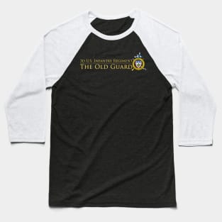 The Old Guard - gold lettering Baseball T-Shirt